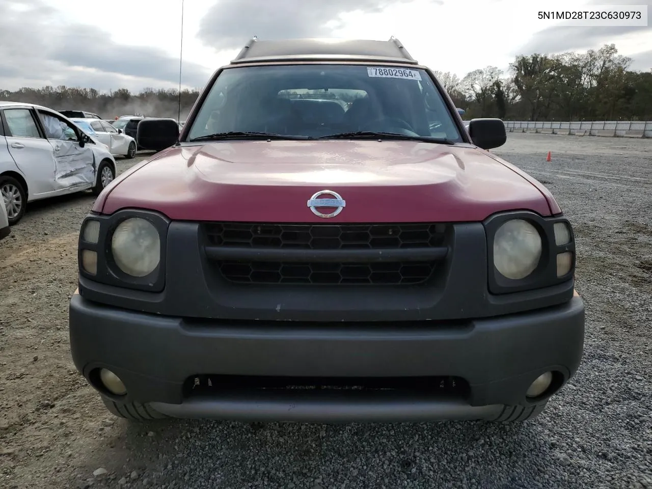 2003 Nissan Xterra Se VIN: 5N1MD28T23C630973 Lot: 78802964