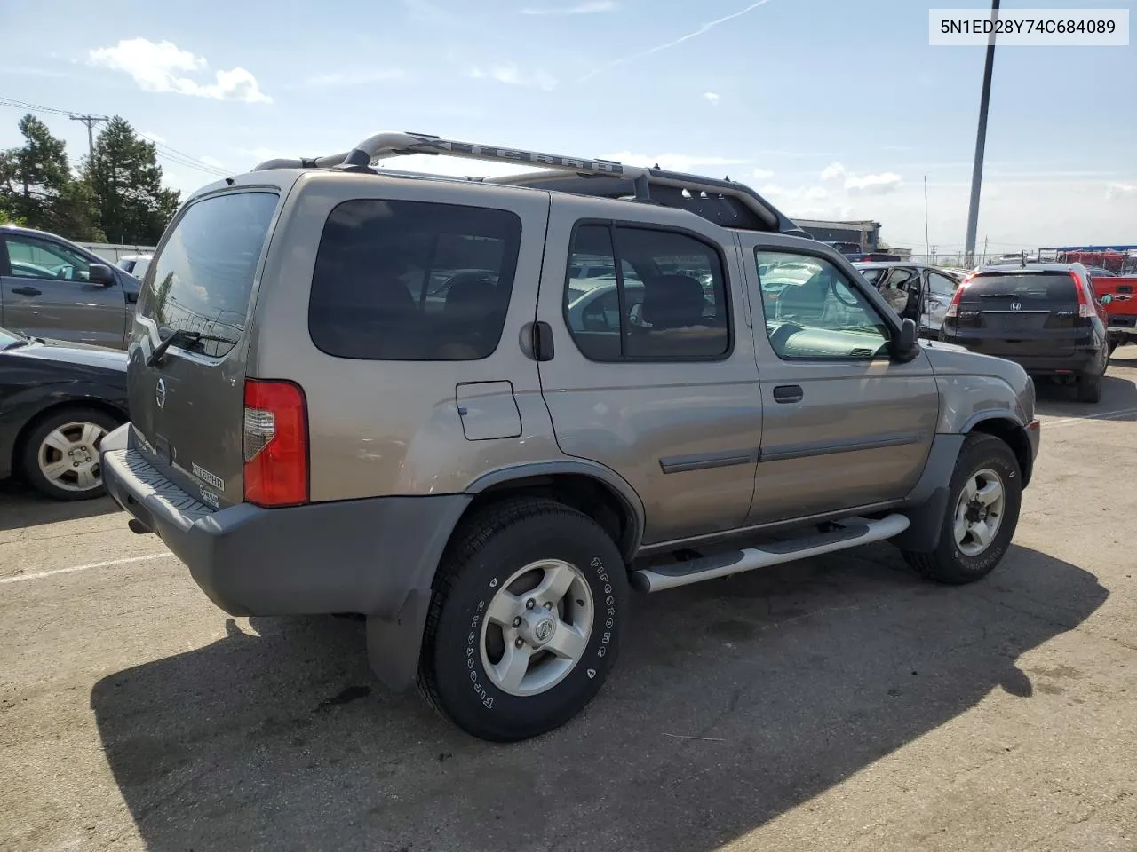 2004 Nissan Xterra Xe VIN: 5N1ED28Y74C684089 Lot: 50681804