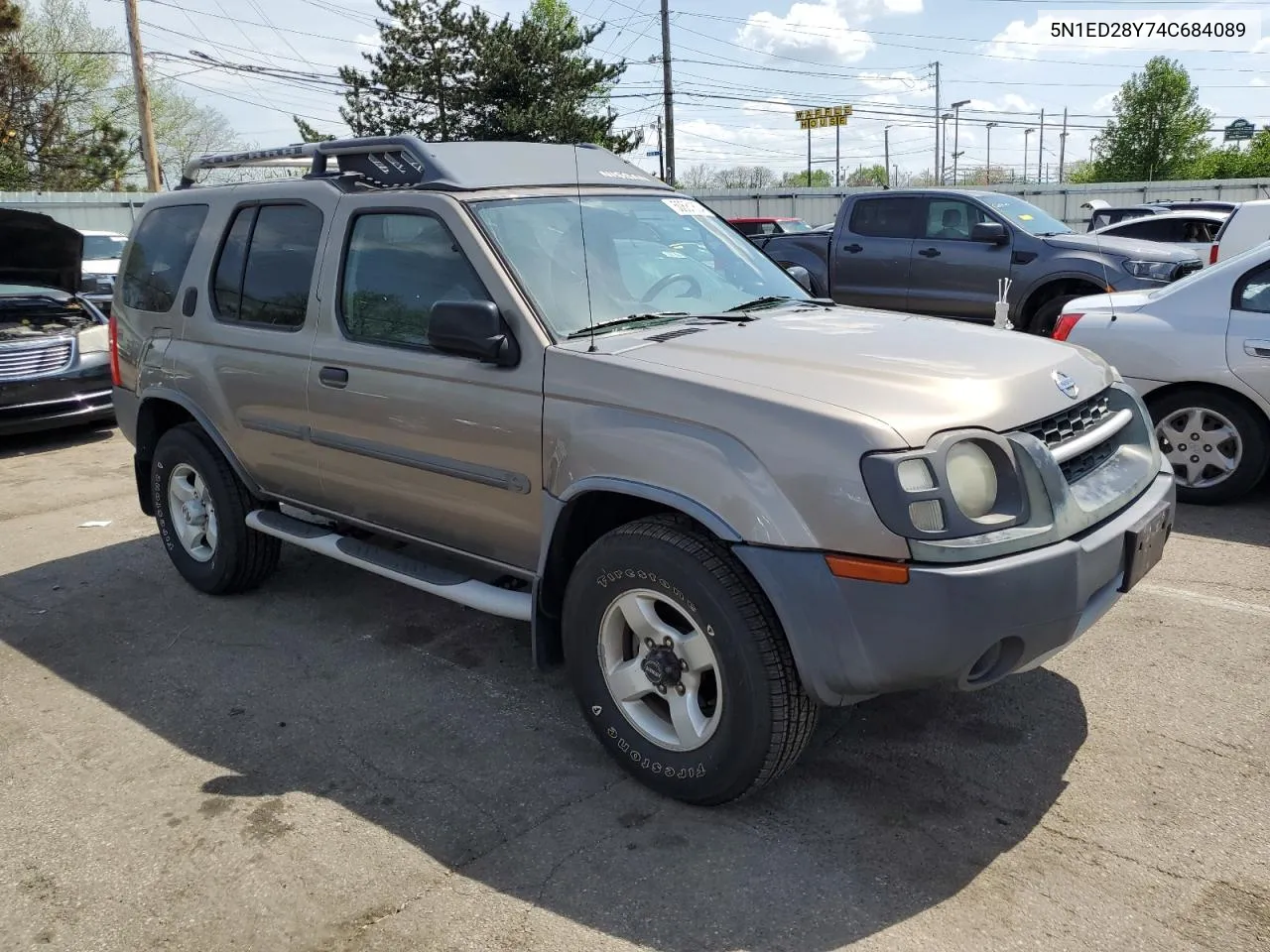 2004 Nissan Xterra Xe VIN: 5N1ED28Y74C684089 Lot: 50681804