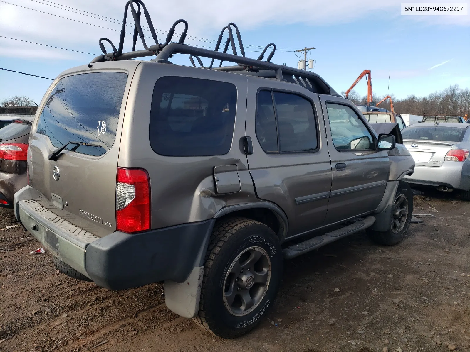 2004 Nissan Xterra Xe VIN: 5N1ED28Y94C672297 Lot: 54493984