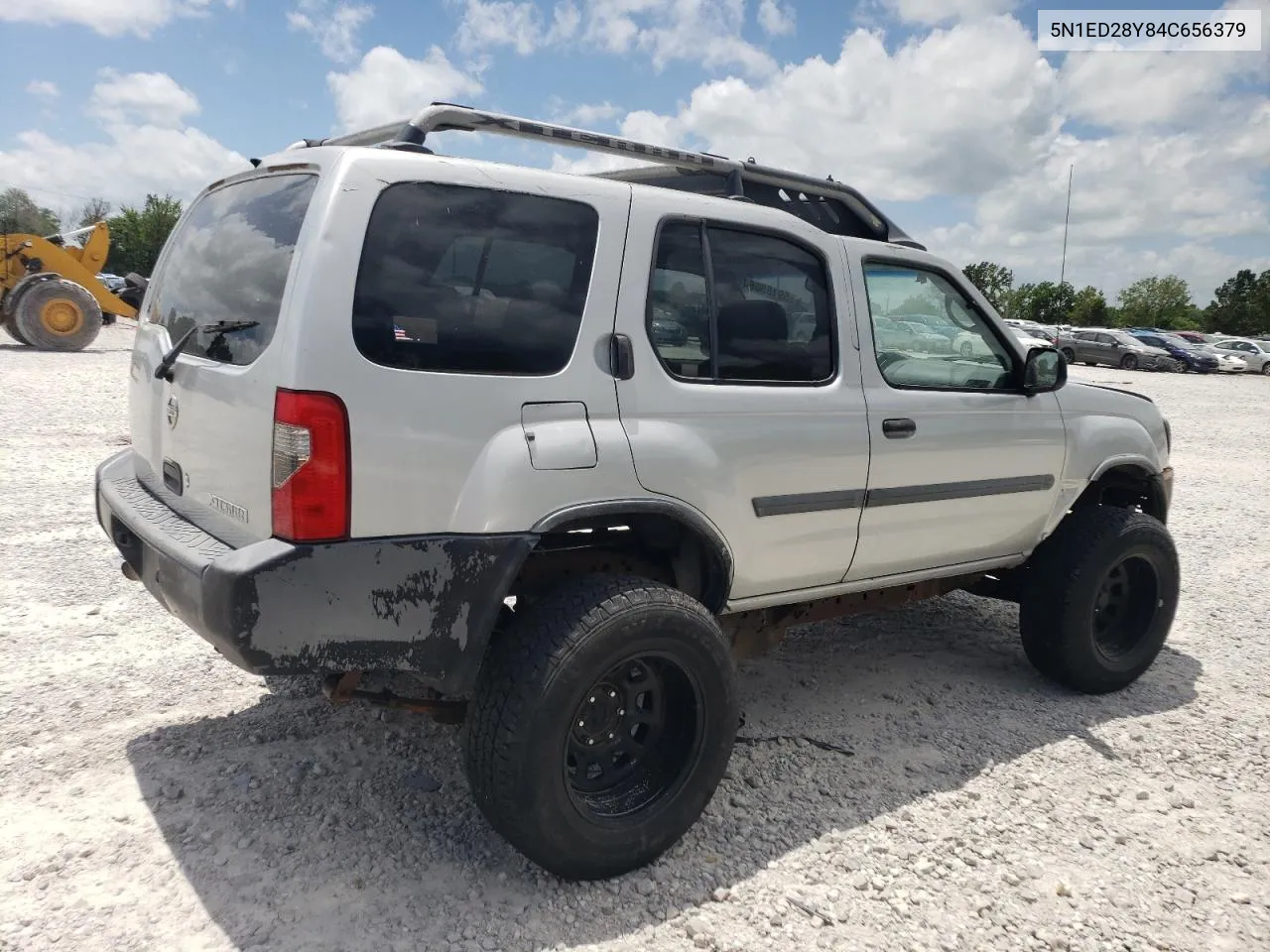 2004 Nissan Xterra Xe VIN: 5N1ED28Y84C656379 Lot: 59183664