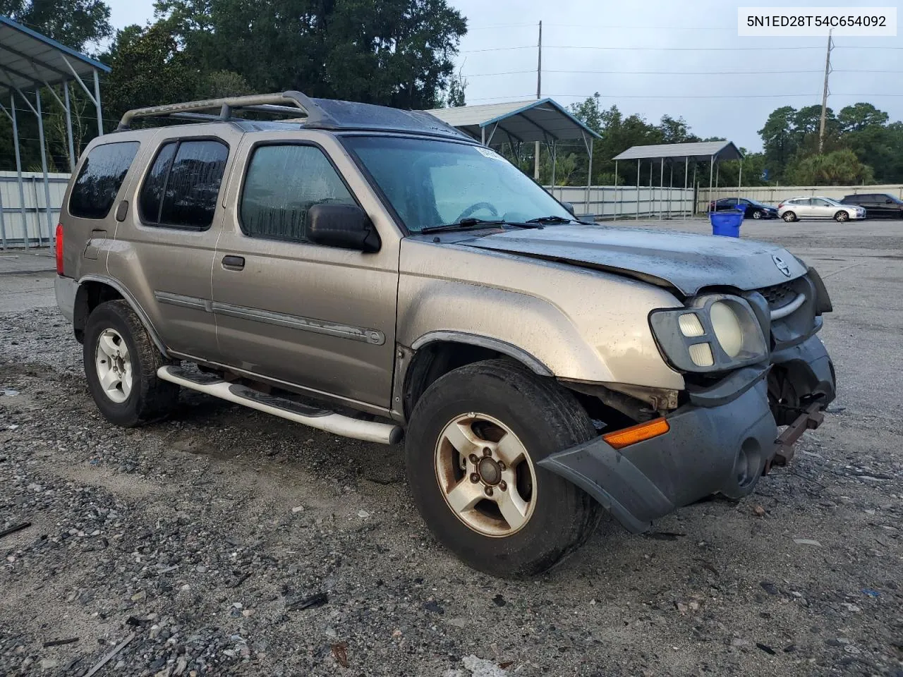 2004 Nissan Xterra Xe VIN: 5N1ED28T54C654092 Lot: 64864284