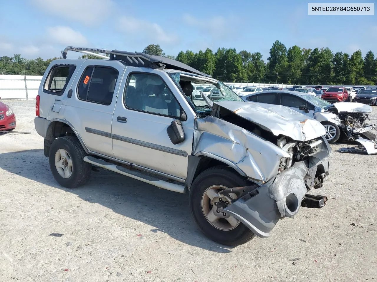 2004 Nissan Xterra Xe VIN: 5N1ED28Y84C650713 Lot: 67363874