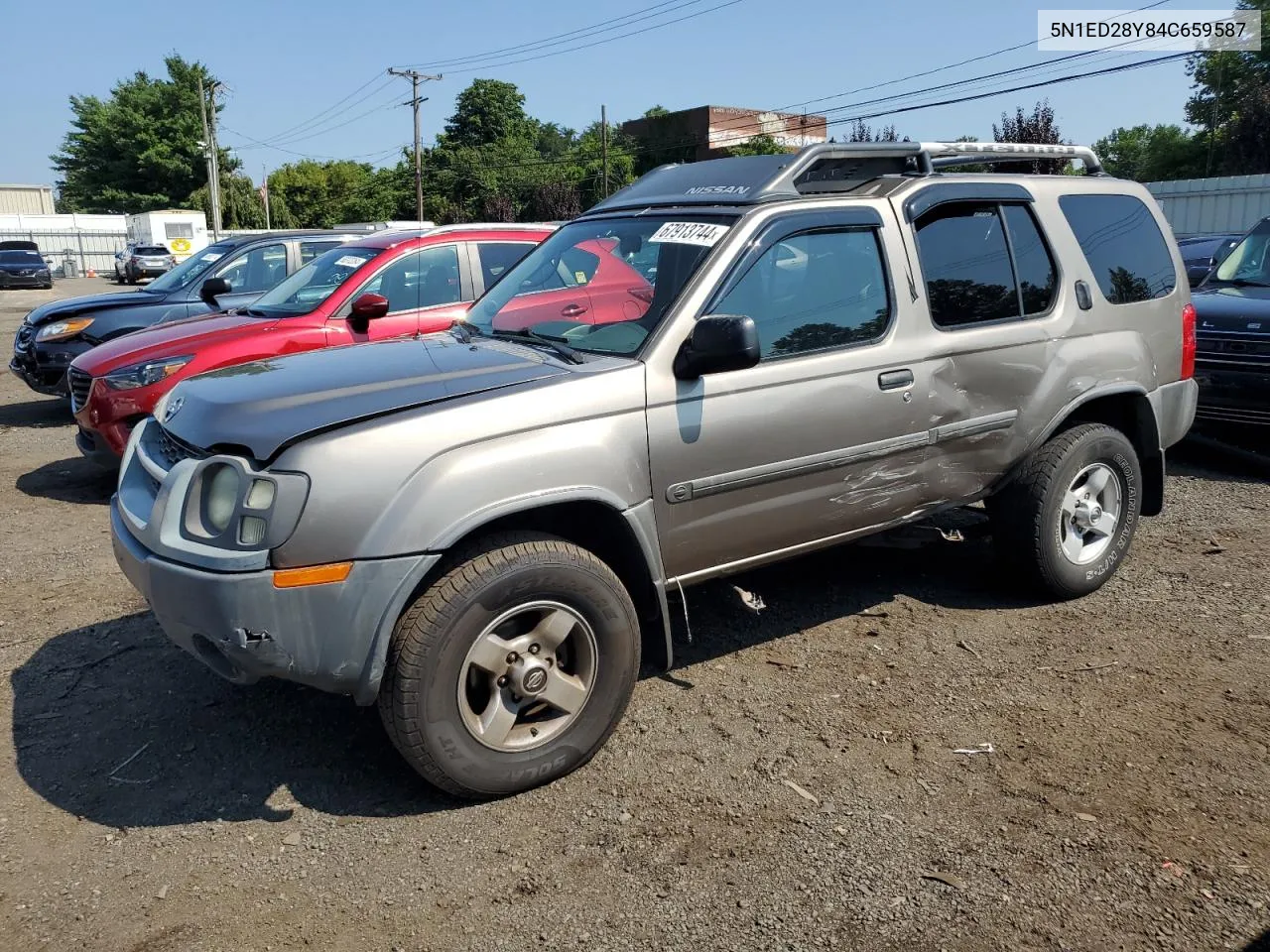 2004 Nissan Xterra Xe VIN: 5N1ED28Y84C659587 Lot: 67913744