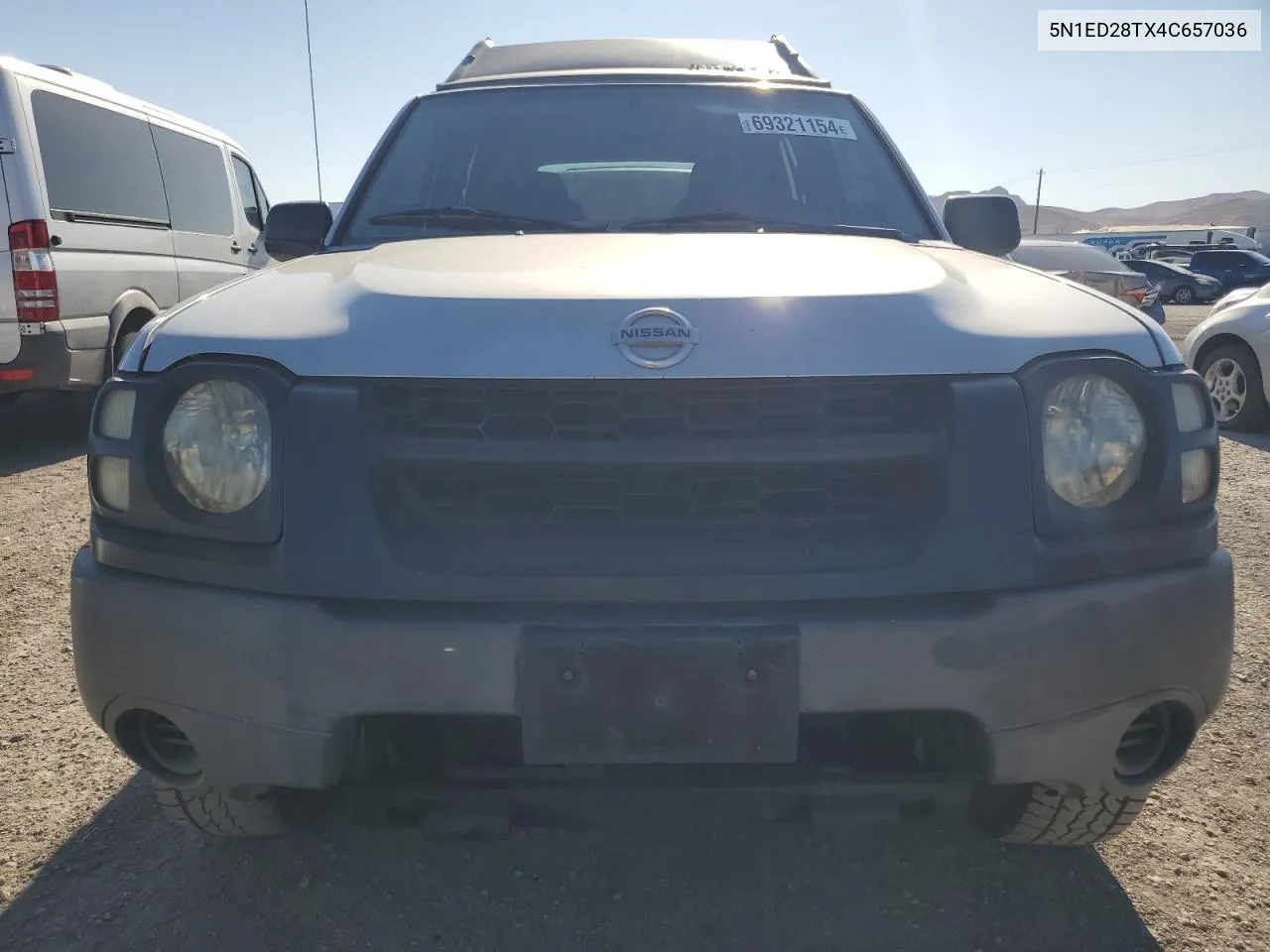 2004 Nissan Xterra Xe VIN: 5N1ED28TX4C657036 Lot: 69321154