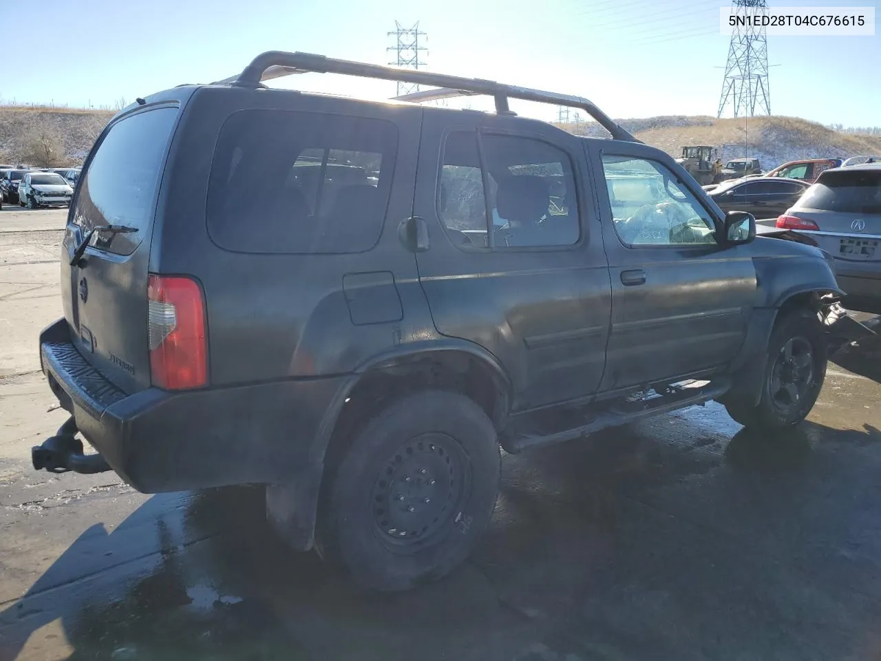 2004 Nissan Xterra Xe VIN: 5N1ED28T04C676615 Lot: 69642264