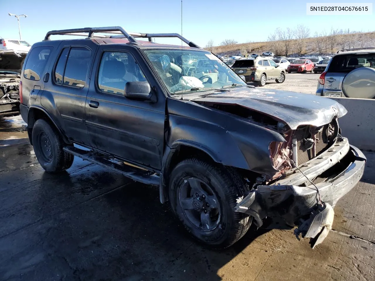 2004 Nissan Xterra Xe VIN: 5N1ED28T04C676615 Lot: 69642264