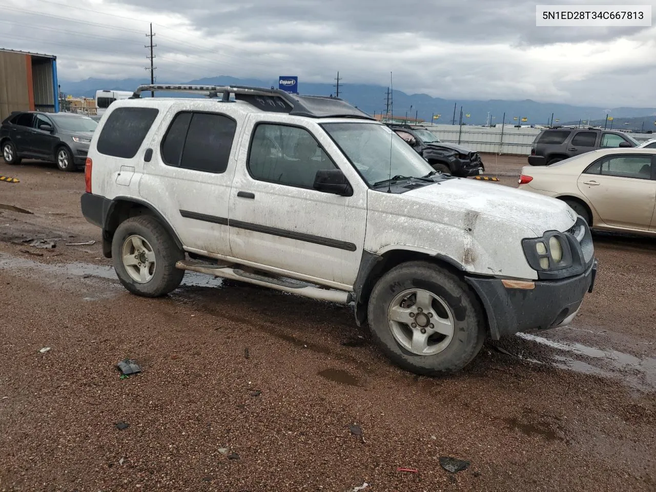 2004 Nissan Xterra Xe VIN: 5N1ED28T34C667813 Lot: 70061144