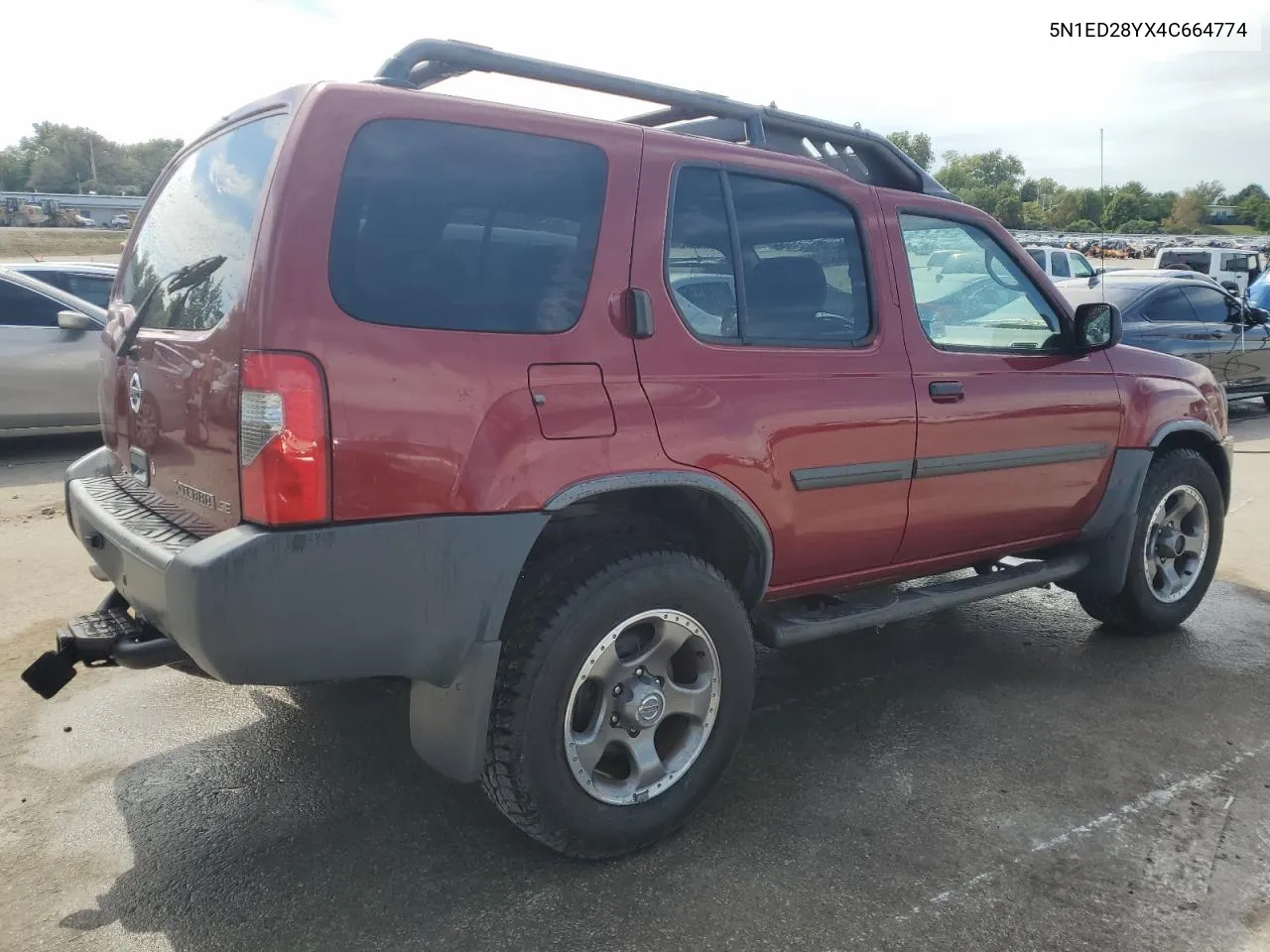 2004 Nissan Xterra Xe VIN: 5N1ED28YX4C664774 Lot: 70330264