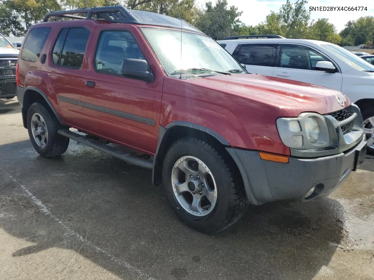 2004 Nissan Xterra Xe VIN: 5N1ED28YX4C664774 Lot: 70330264