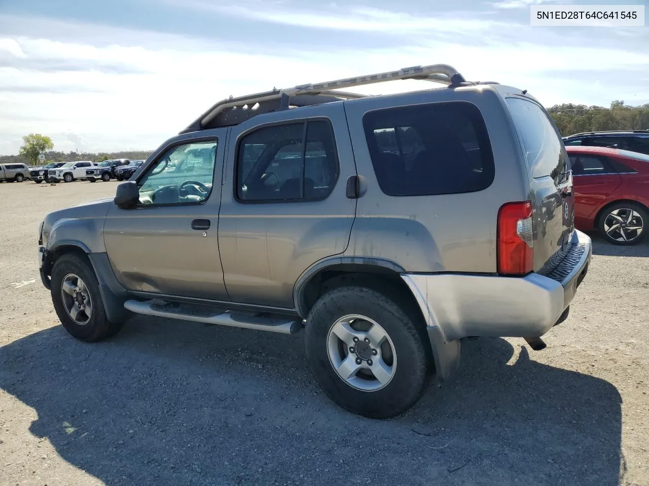 2004 Nissan Xterra Xe VIN: 5N1ED28T64C641545 Lot: 70948804