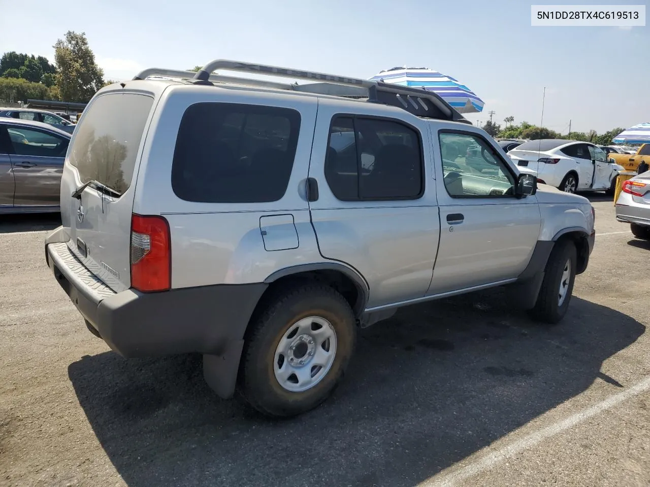 2004 Nissan Xterra Xe VIN: 5N1DD28TX4C619513 Lot: 71102904