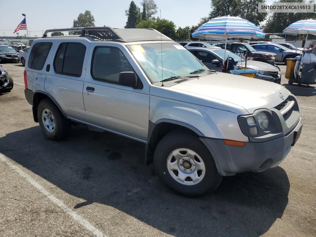 2004 Nissan Xterra Xe VIN: 5N1DD28TX4C619513 Lot: 71102904