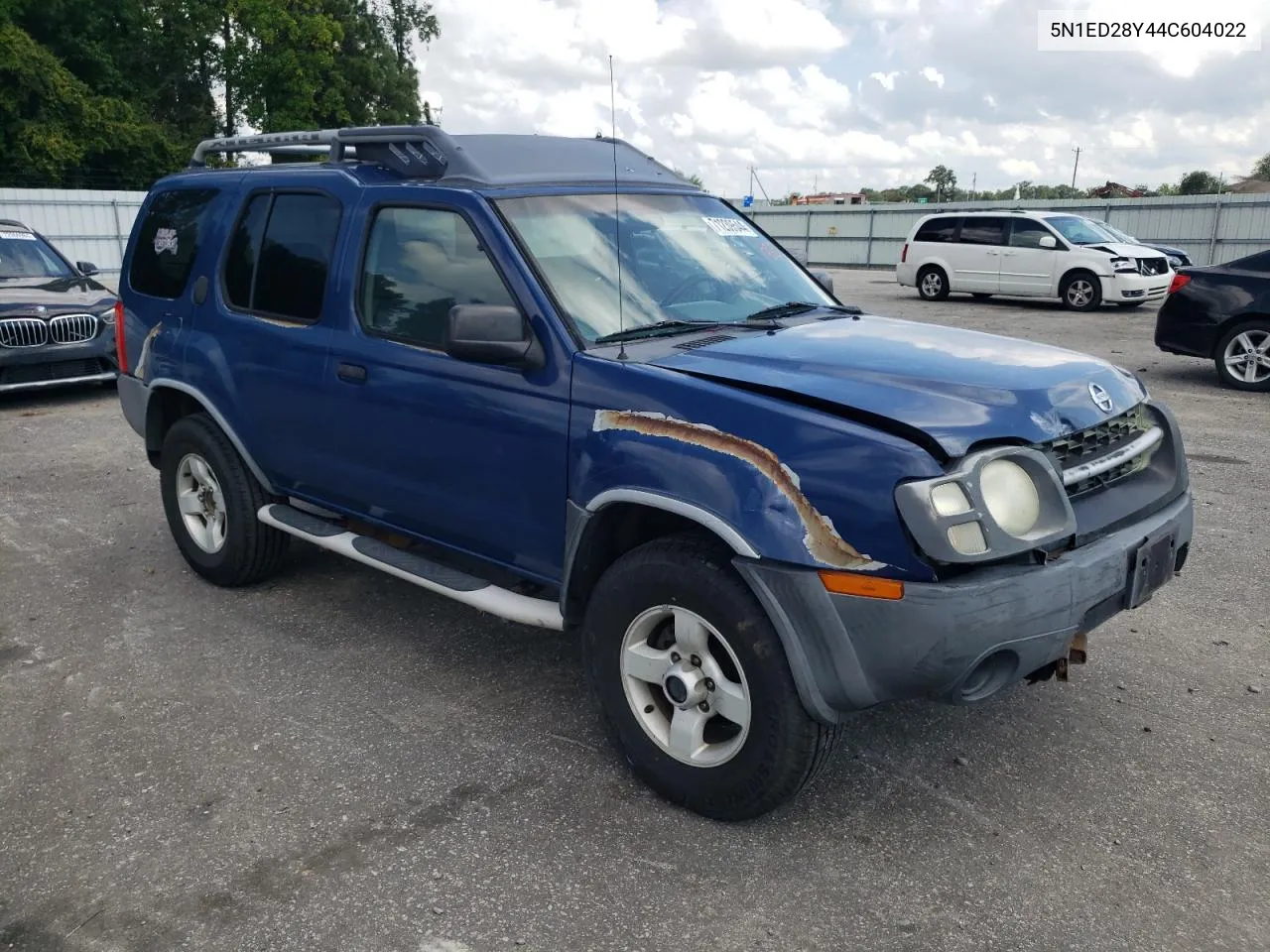 2004 Nissan Xterra Xe VIN: 5N1ED28Y44C604022 Lot: 71239544