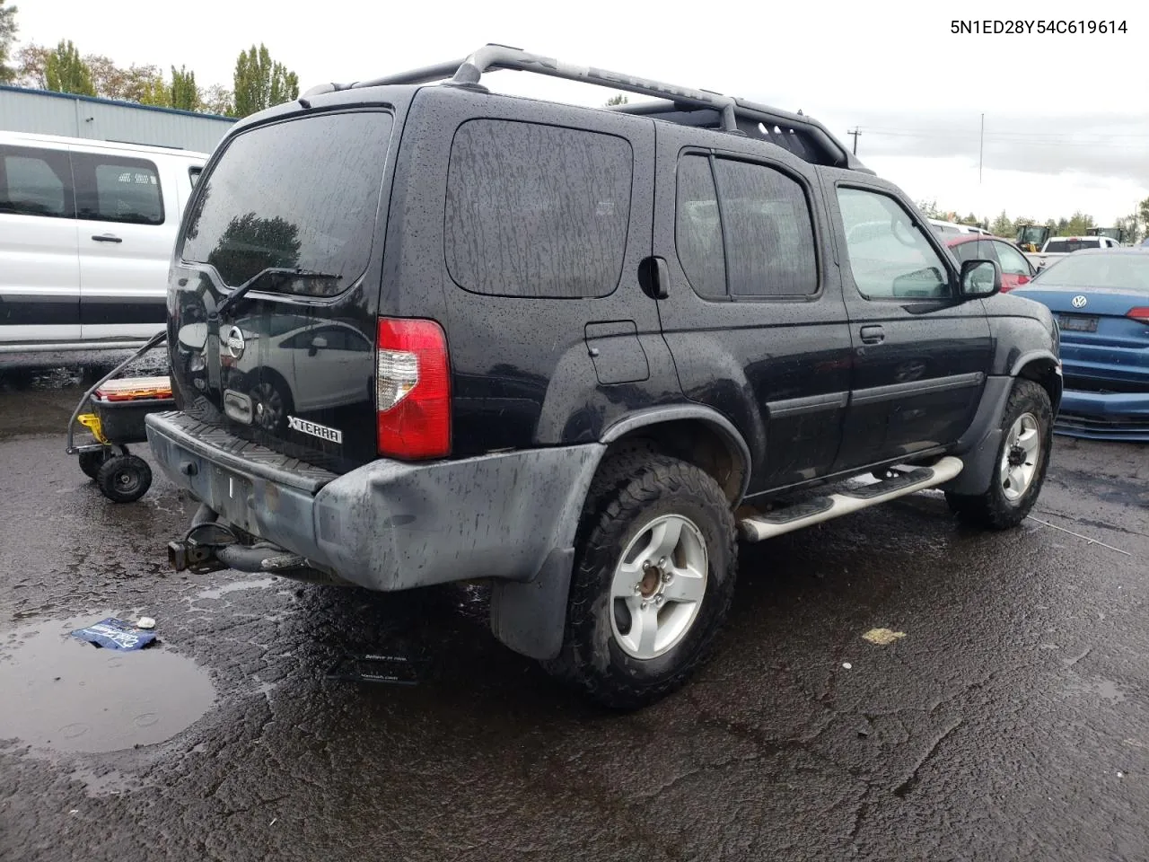 2004 Nissan Xterra Xe VIN: 5N1ED28Y54C619614 Lot: 71240104