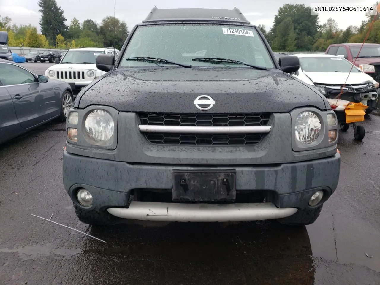 2004 Nissan Xterra Xe VIN: 5N1ED28Y54C619614 Lot: 71240104