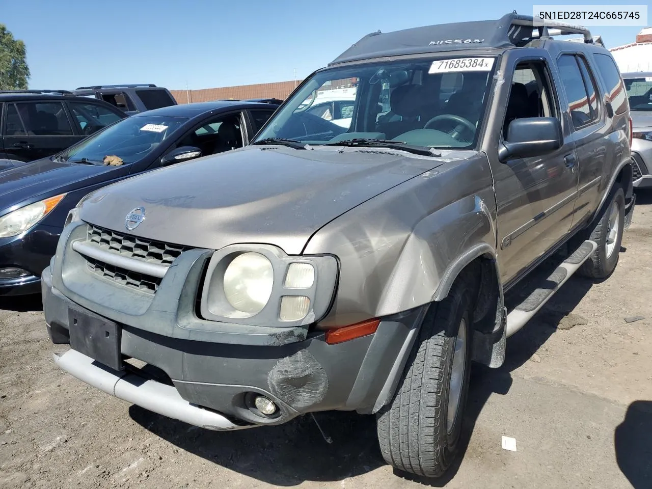 2004 Nissan Xterra Xe VIN: 5N1ED28T24C665745 Lot: 71685384