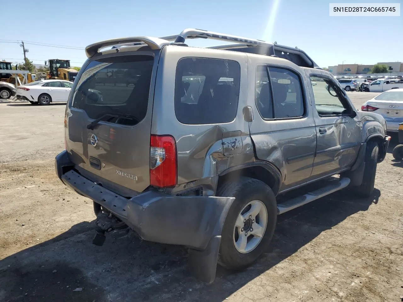 2004 Nissan Xterra Xe VIN: 5N1ED28T24C665745 Lot: 71685384