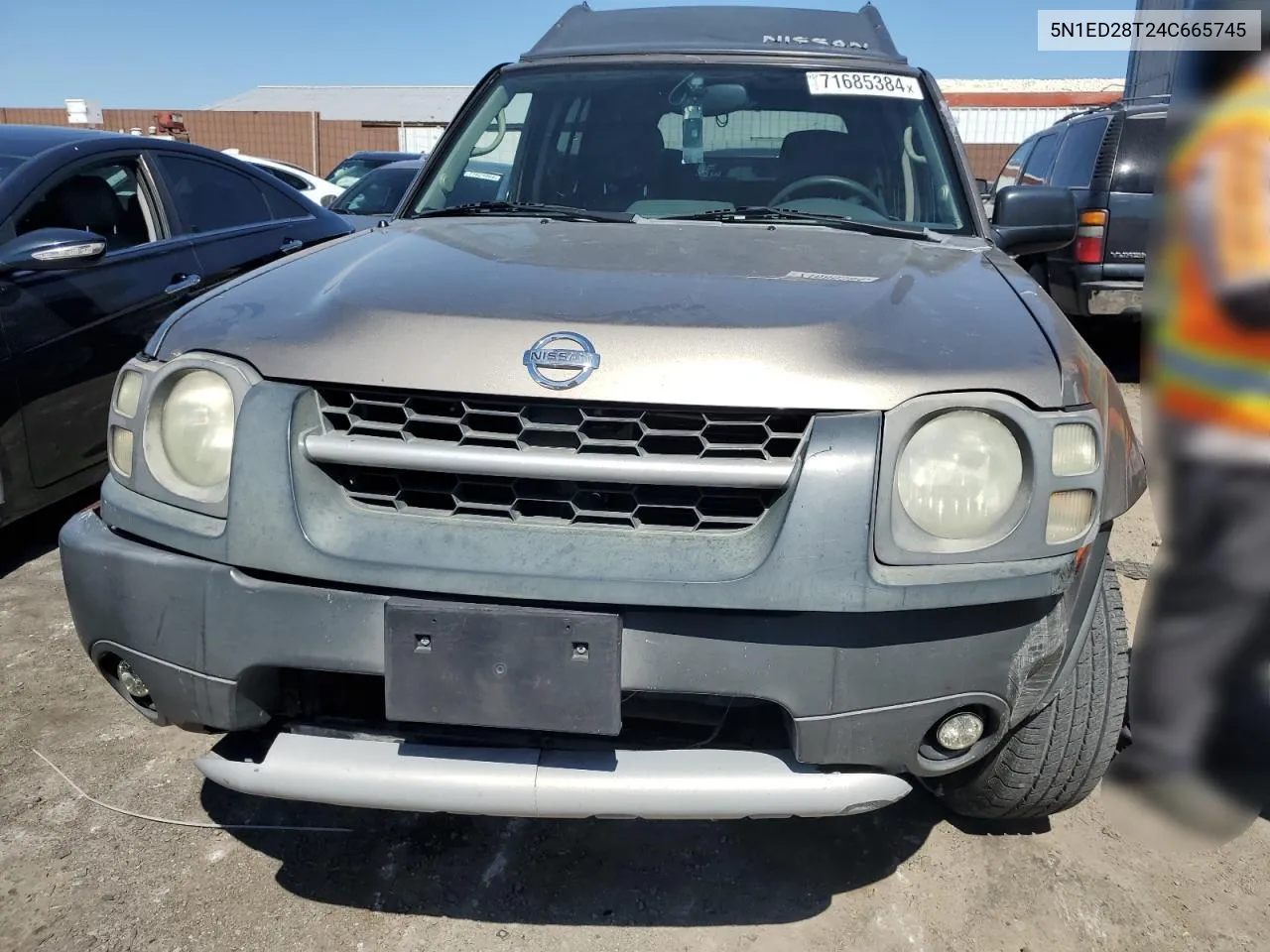 2004 Nissan Xterra Xe VIN: 5N1ED28T24C665745 Lot: 71685384