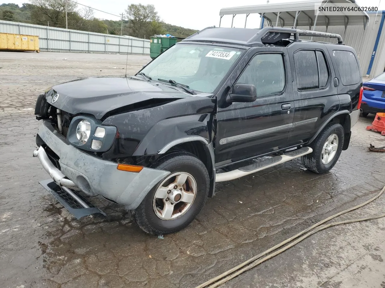 2004 Nissan Xterra Xe VIN: 5N1ED28Y64C632680 Lot: 74273534