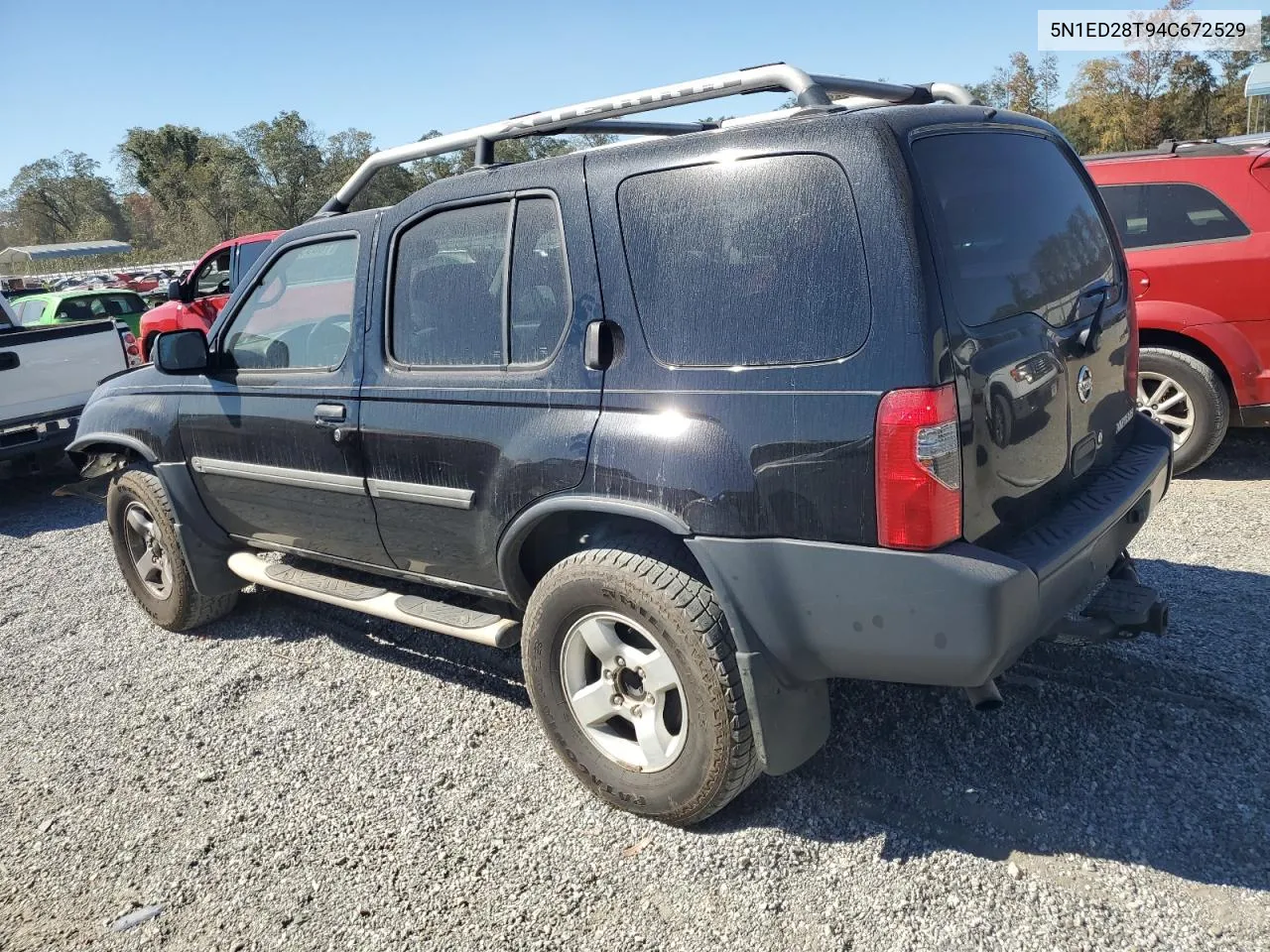 2004 Nissan Xterra Xe VIN: 5N1ED28T94C672529 Lot: 76899104