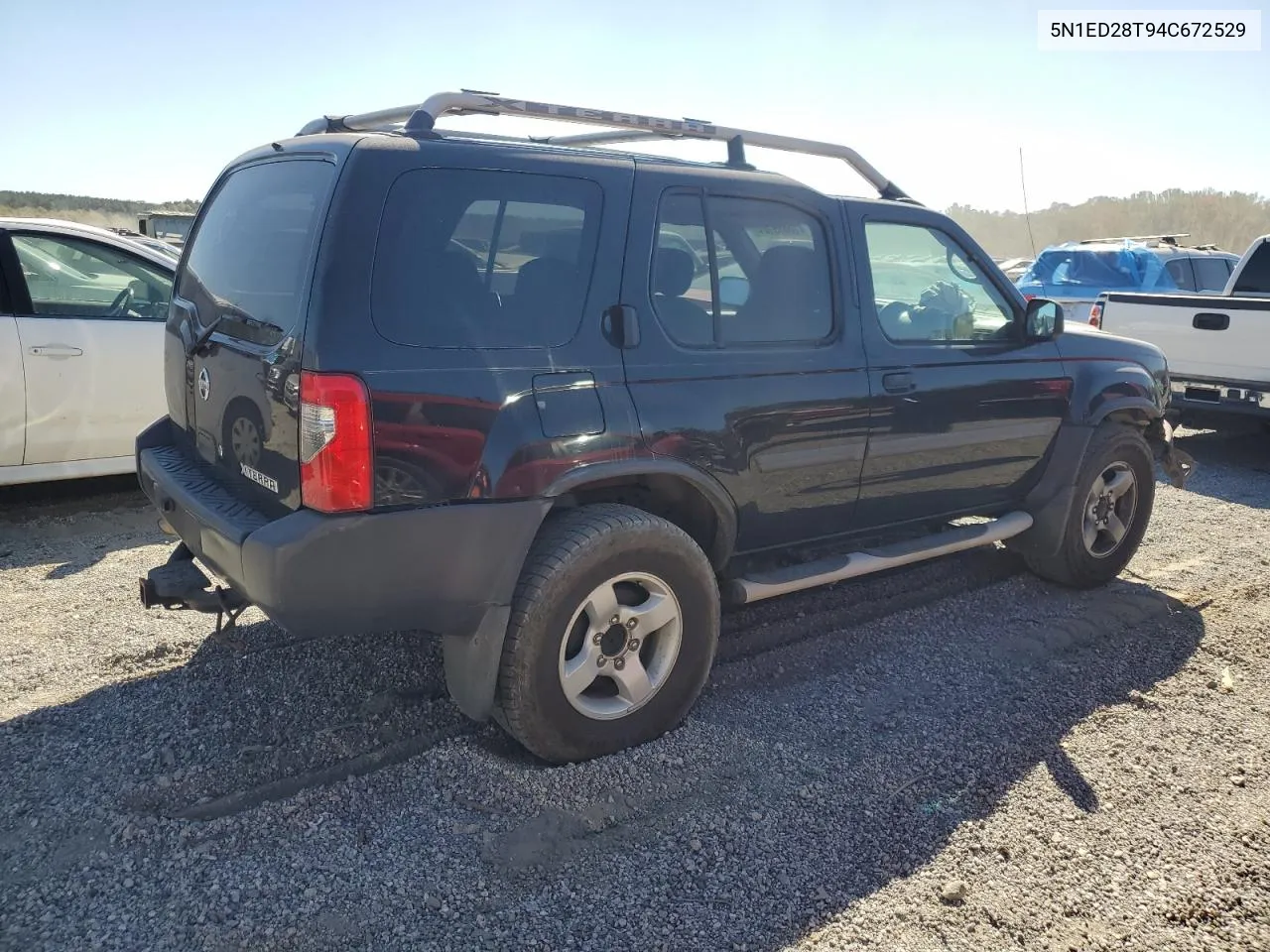 2004 Nissan Xterra Xe VIN: 5N1ED28T94C672529 Lot: 76899104