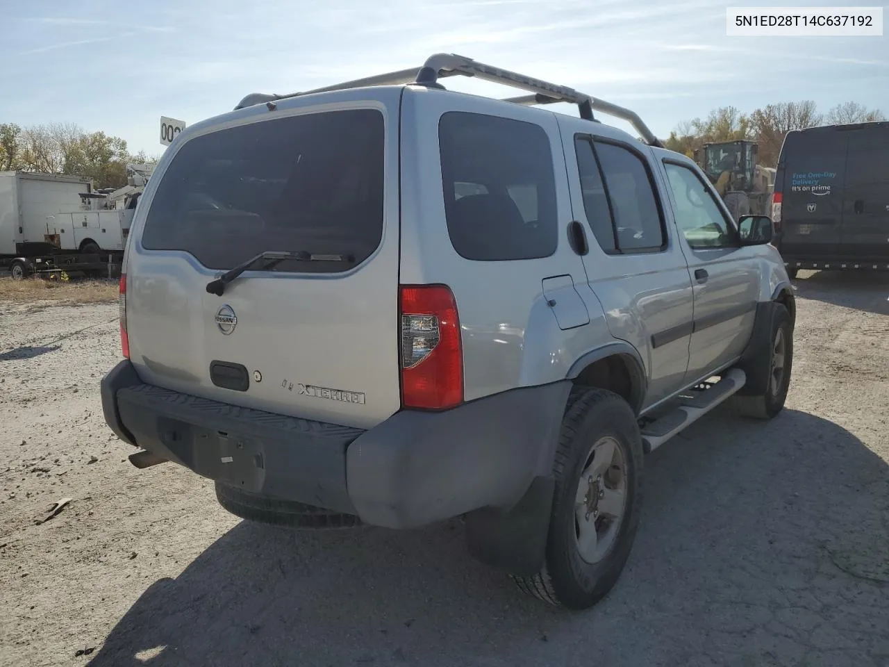 2004 Nissan Xterra Xe VIN: 5N1ED28T14C637192 Lot: 76989324