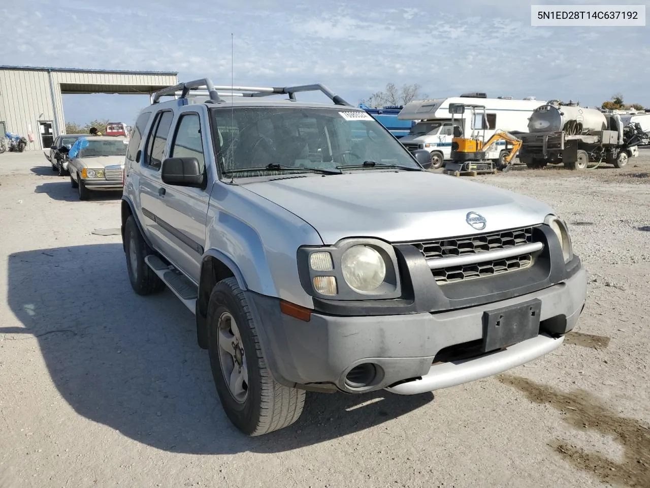 2004 Nissan Xterra Xe VIN: 5N1ED28T14C637192 Lot: 76989324