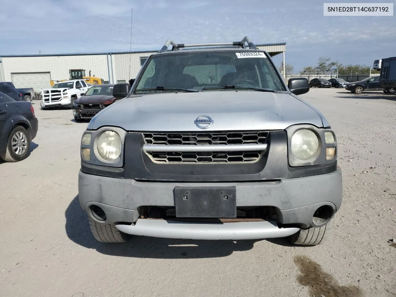 2004 Nissan Xterra Xe VIN: 5N1ED28T14C637192 Lot: 76989324