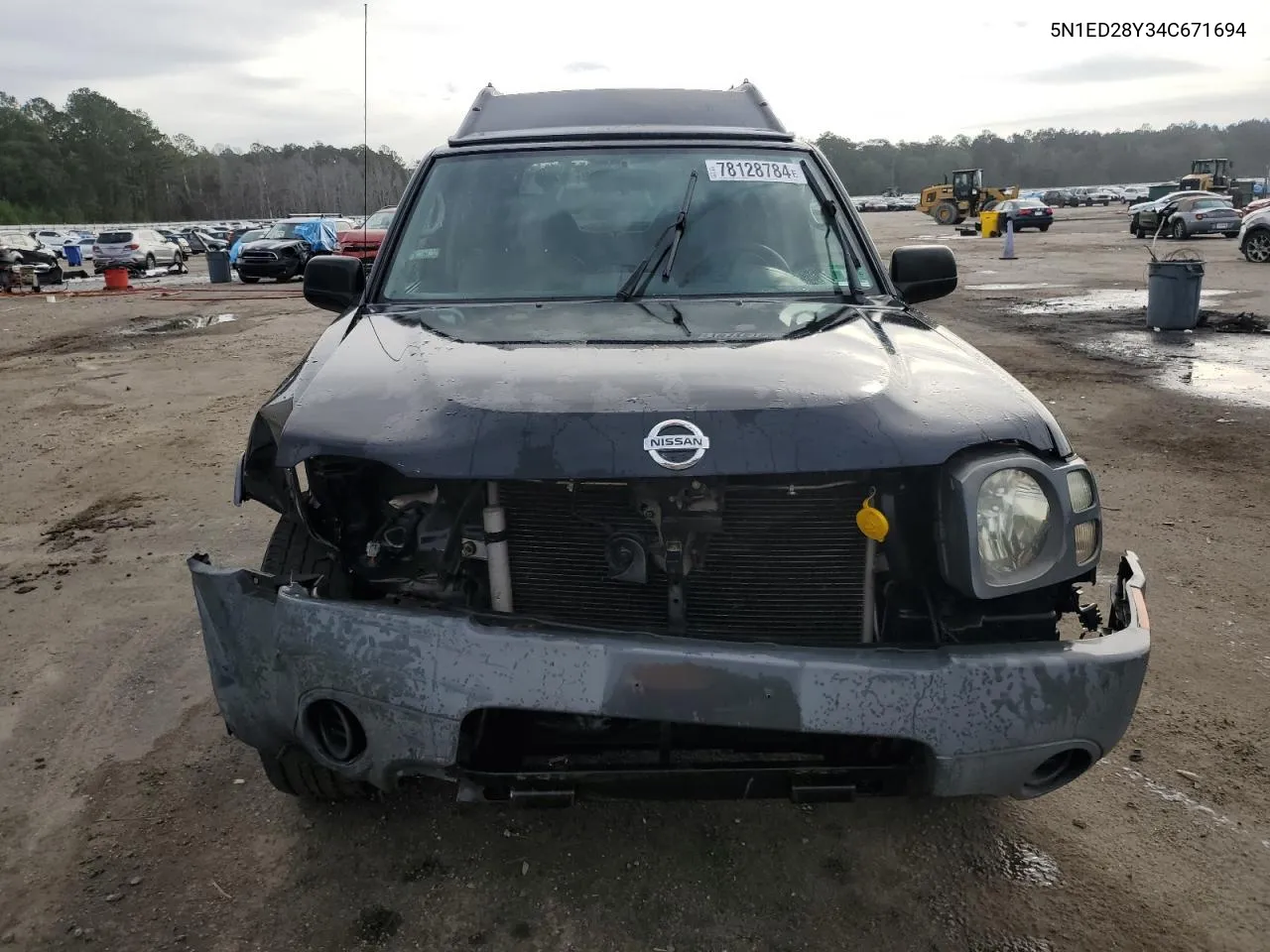 2004 Nissan Xterra Xe VIN: 5N1ED28Y34C671694 Lot: 78128784