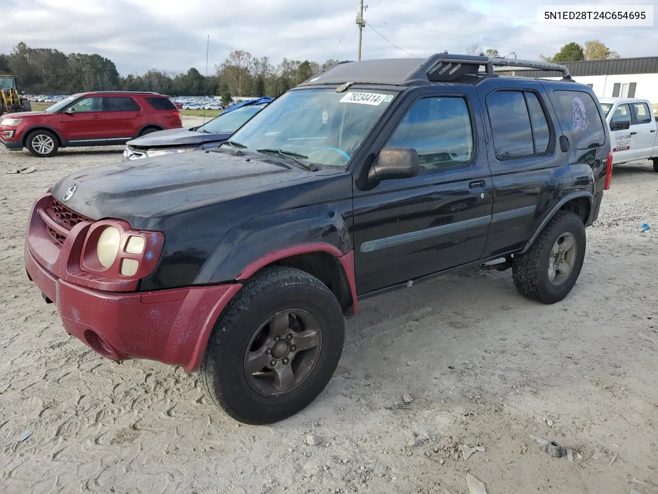 2004 Nissan Xterra Xe VIN: 5N1ED28T24C654695 Lot: 78234414