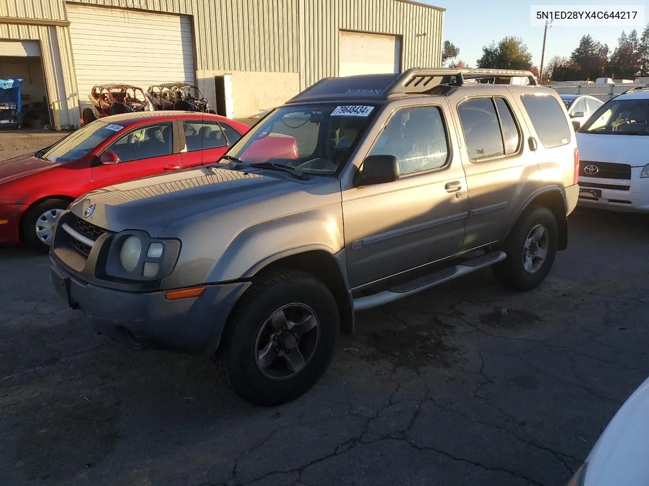 2004 Nissan Xterra Xe VIN: 5N1ED28YX4C644217 Lot: 79648434