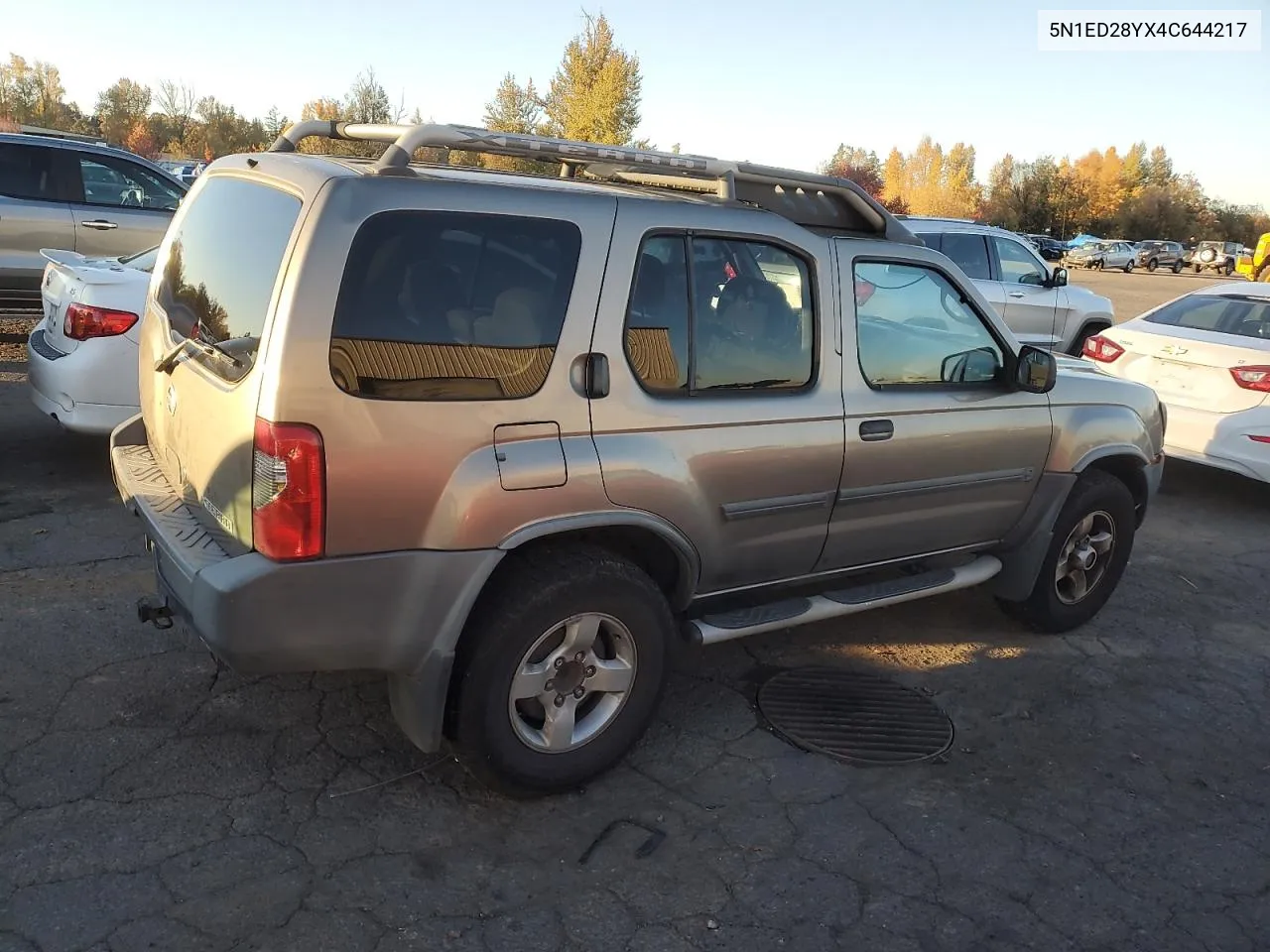 2004 Nissan Xterra Xe VIN: 5N1ED28YX4C644217 Lot: 79648434