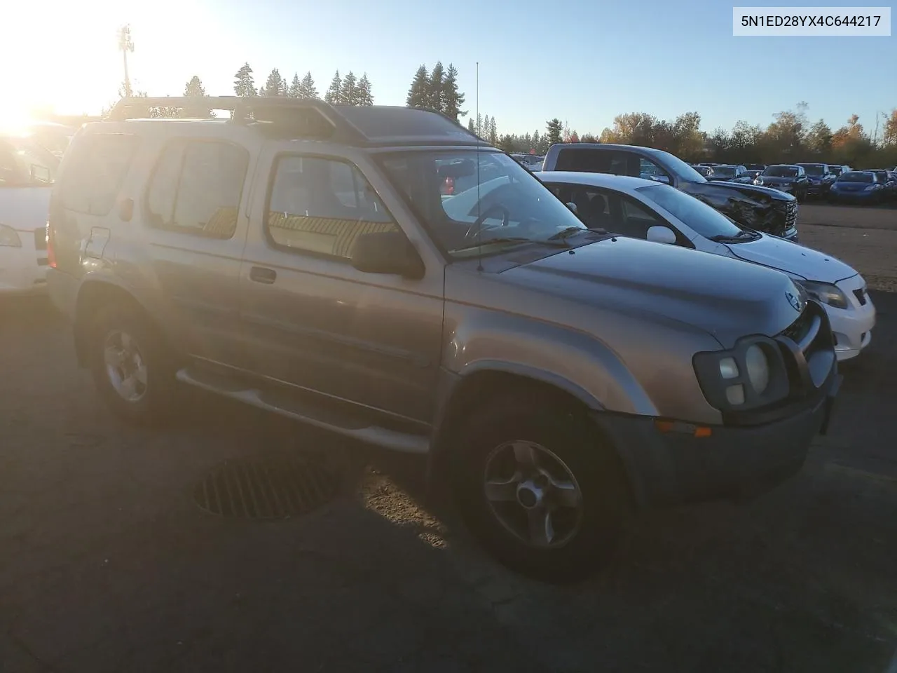 2004 Nissan Xterra Xe VIN: 5N1ED28YX4C644217 Lot: 79648434