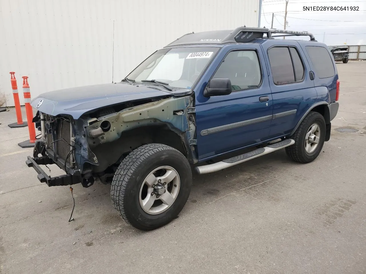 2004 Nissan Xterra Xe VIN: 5N1ED28Y84C641932 Lot: 80044974