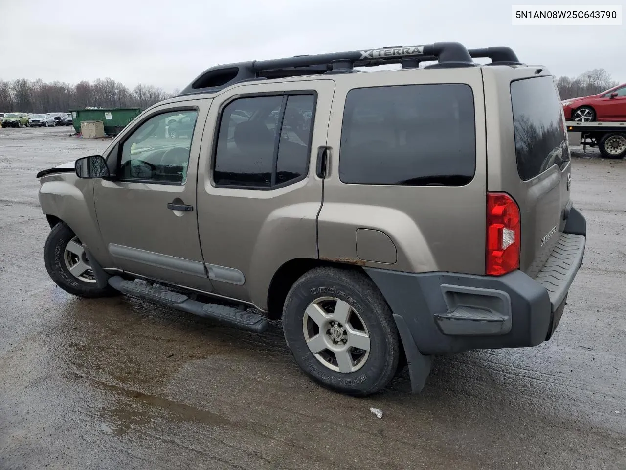 2005 Nissan Xterra Off Road VIN: 5N1AN08W25C643790 Lot: 48323294