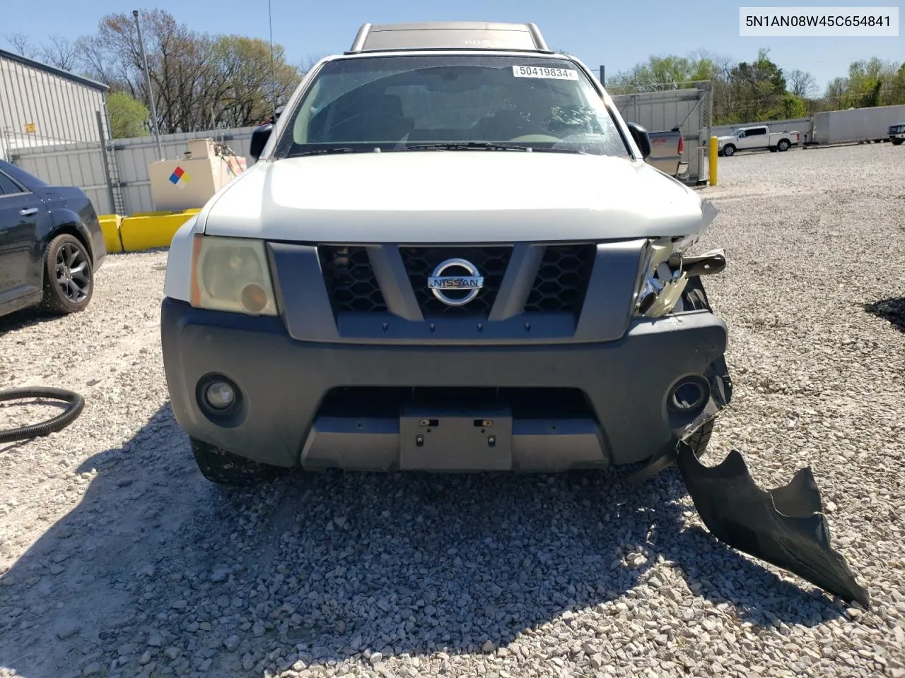 2005 Nissan Xterra Off Road VIN: 5N1AN08W45C654841 Lot: 50419834