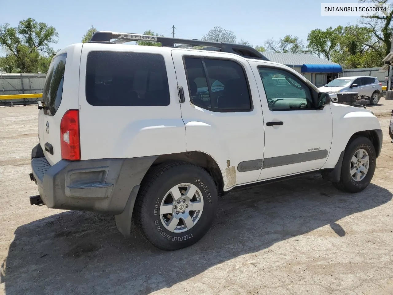 2005 Nissan Xterra Off Road VIN: 5N1AN08U15C650874 Lot: 51893554