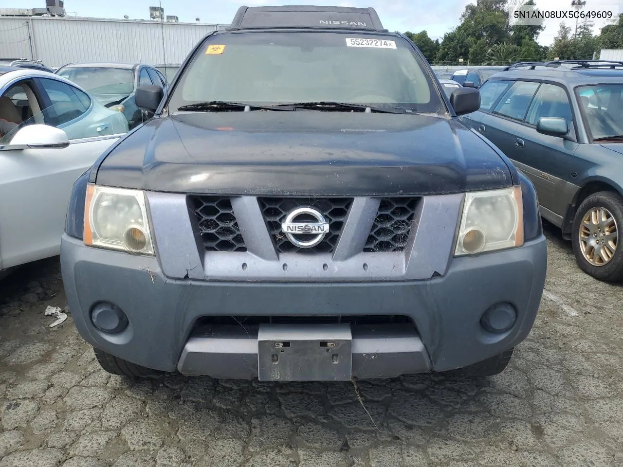 2005 Nissan Xterra Off Road VIN: 5N1AN08UX5C649609 Lot: 55232274