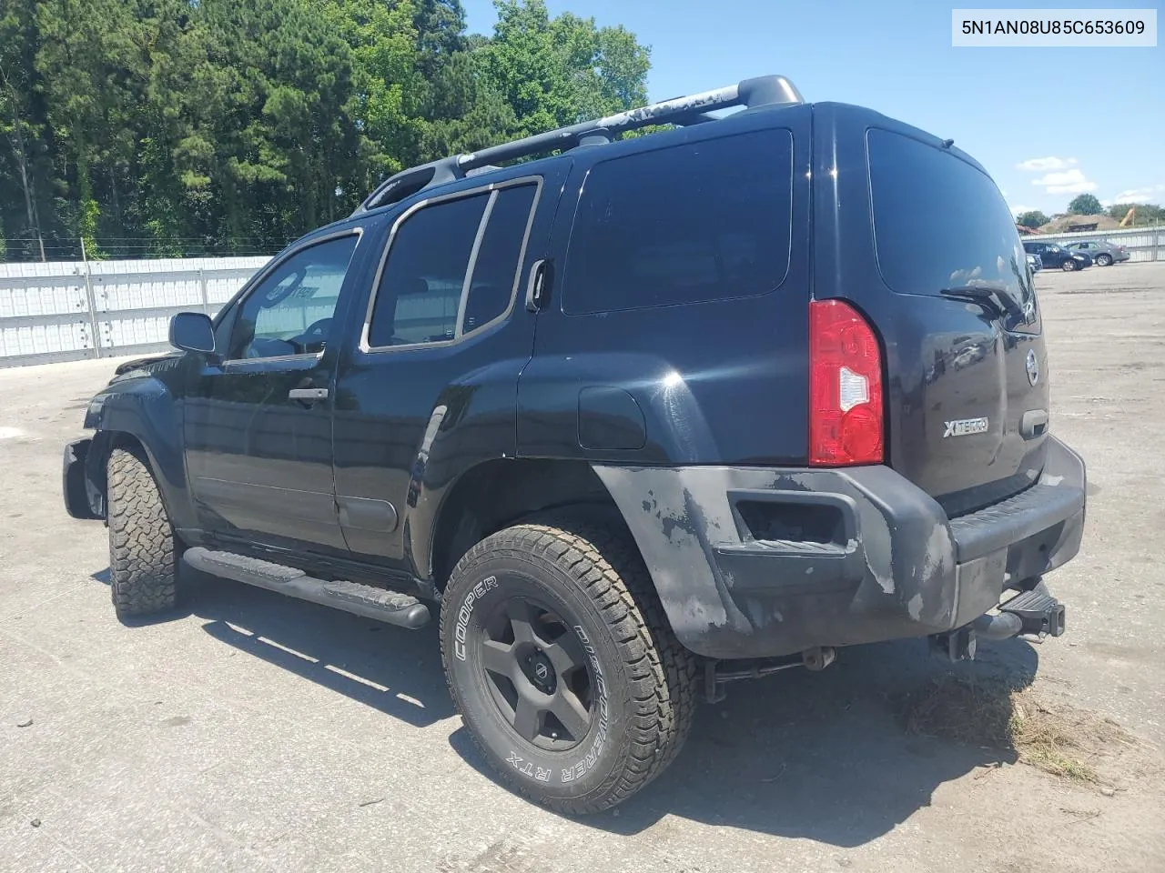 2005 Nissan Xterra Off Road VIN: 5N1AN08U85C653609 Lot: 59758494