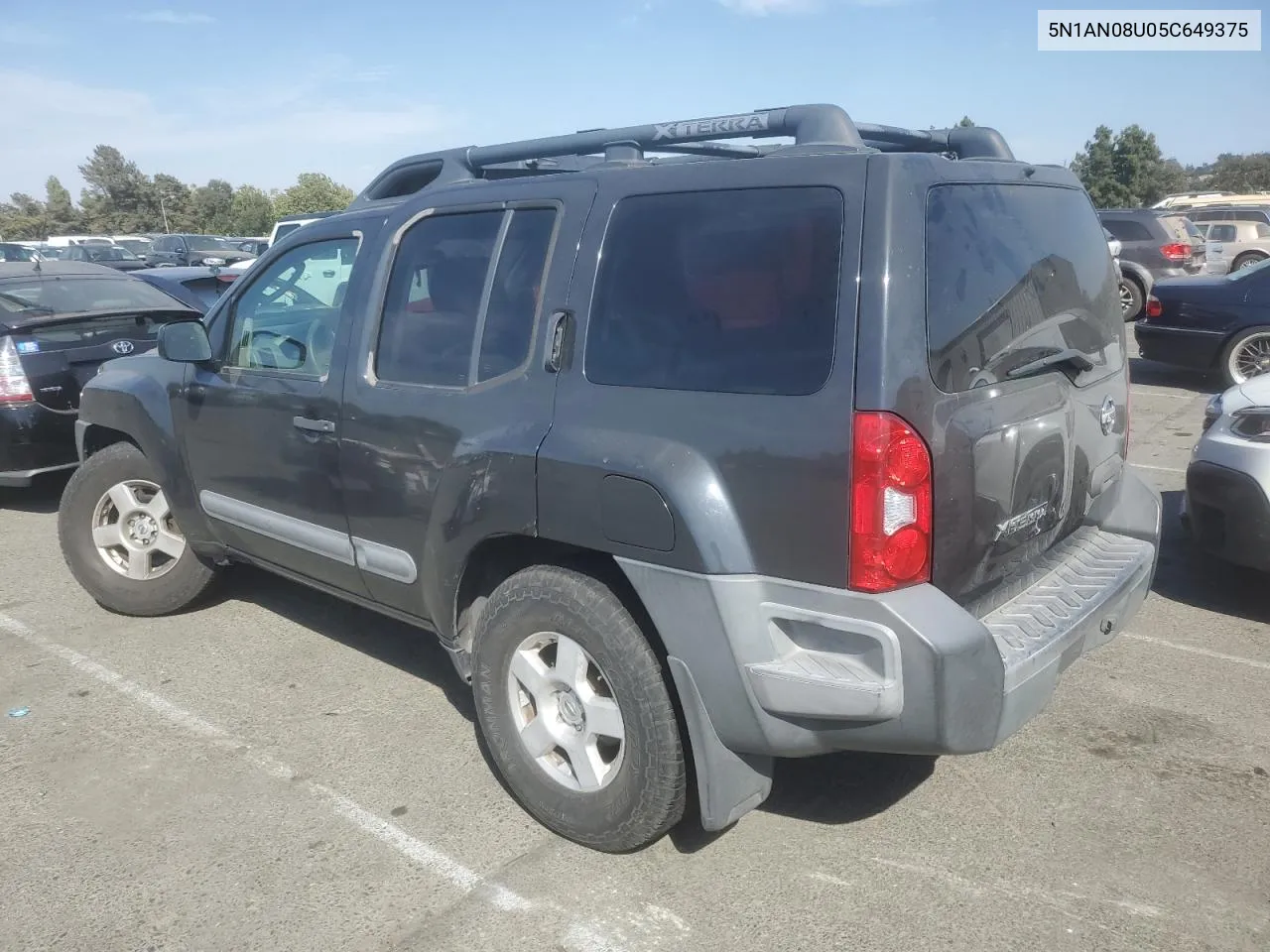 2005 Nissan Xterra Off Road VIN: 5N1AN08U05C649375 Lot: 59996674