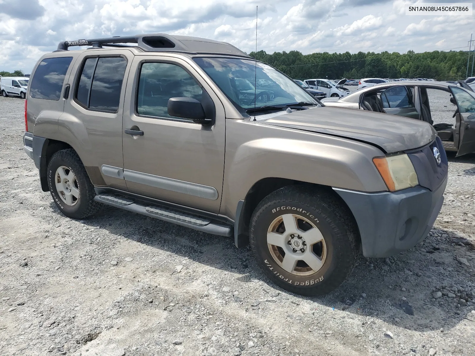 2005 Nissan Xterra Off Road VIN: 5N1AN08U45C657866 Lot: 64107724