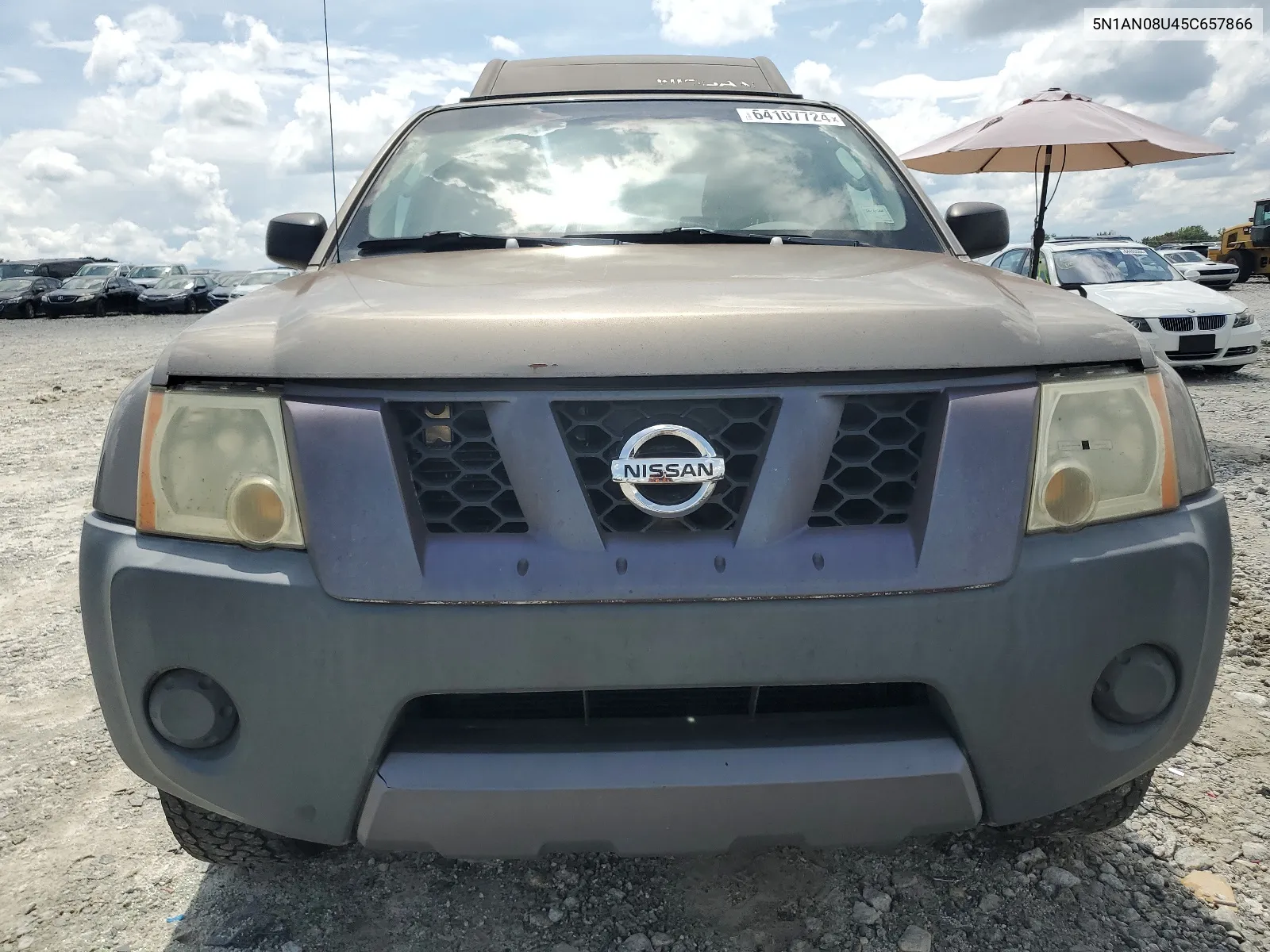 2005 Nissan Xterra Off Road VIN: 5N1AN08U45C657866 Lot: 64107724