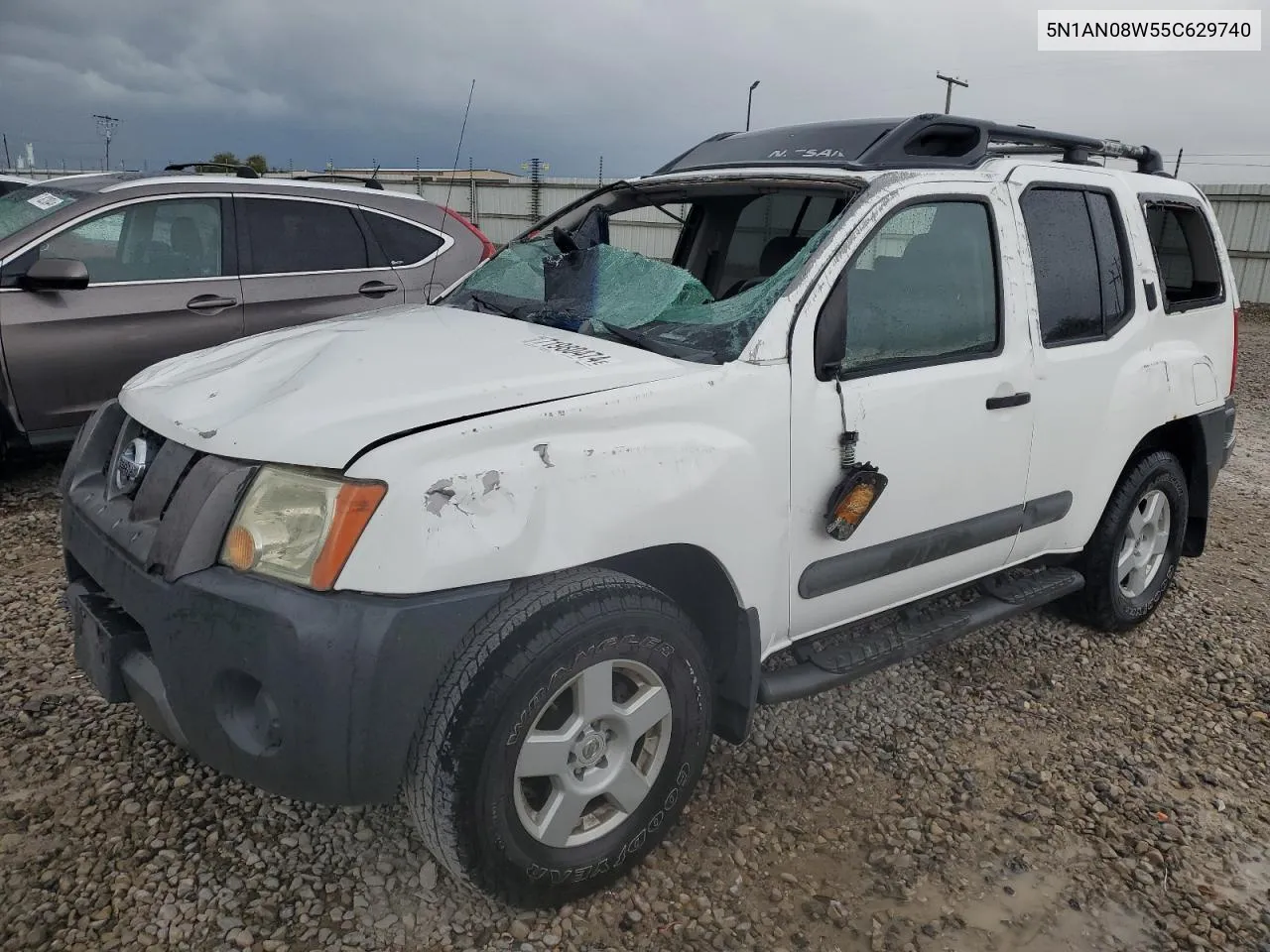 2005 Nissan Xterra Off Road VIN: 5N1AN08W55C629740 Lot: 71980474