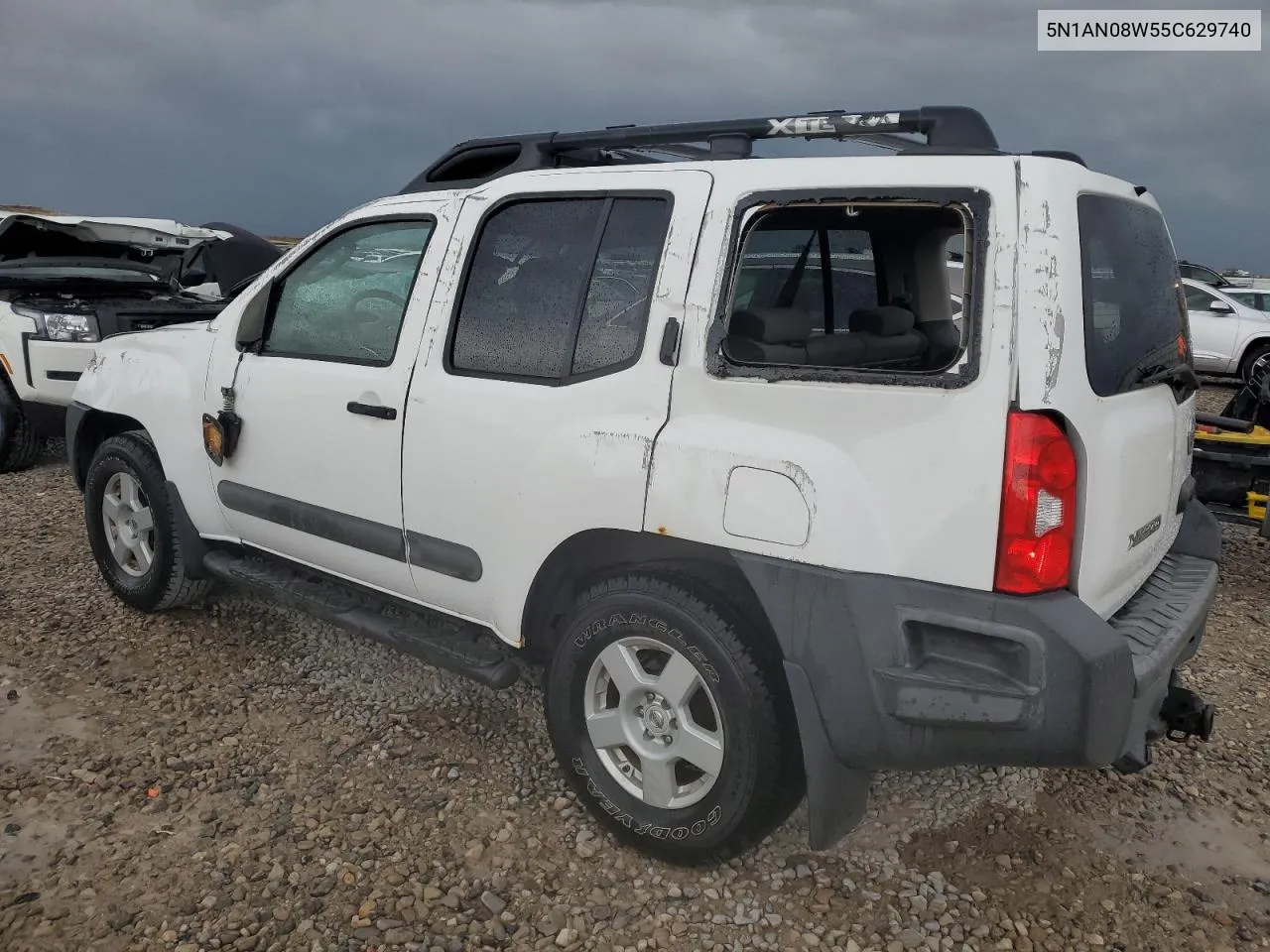 2005 Nissan Xterra Off Road VIN: 5N1AN08W55C629740 Lot: 71980474