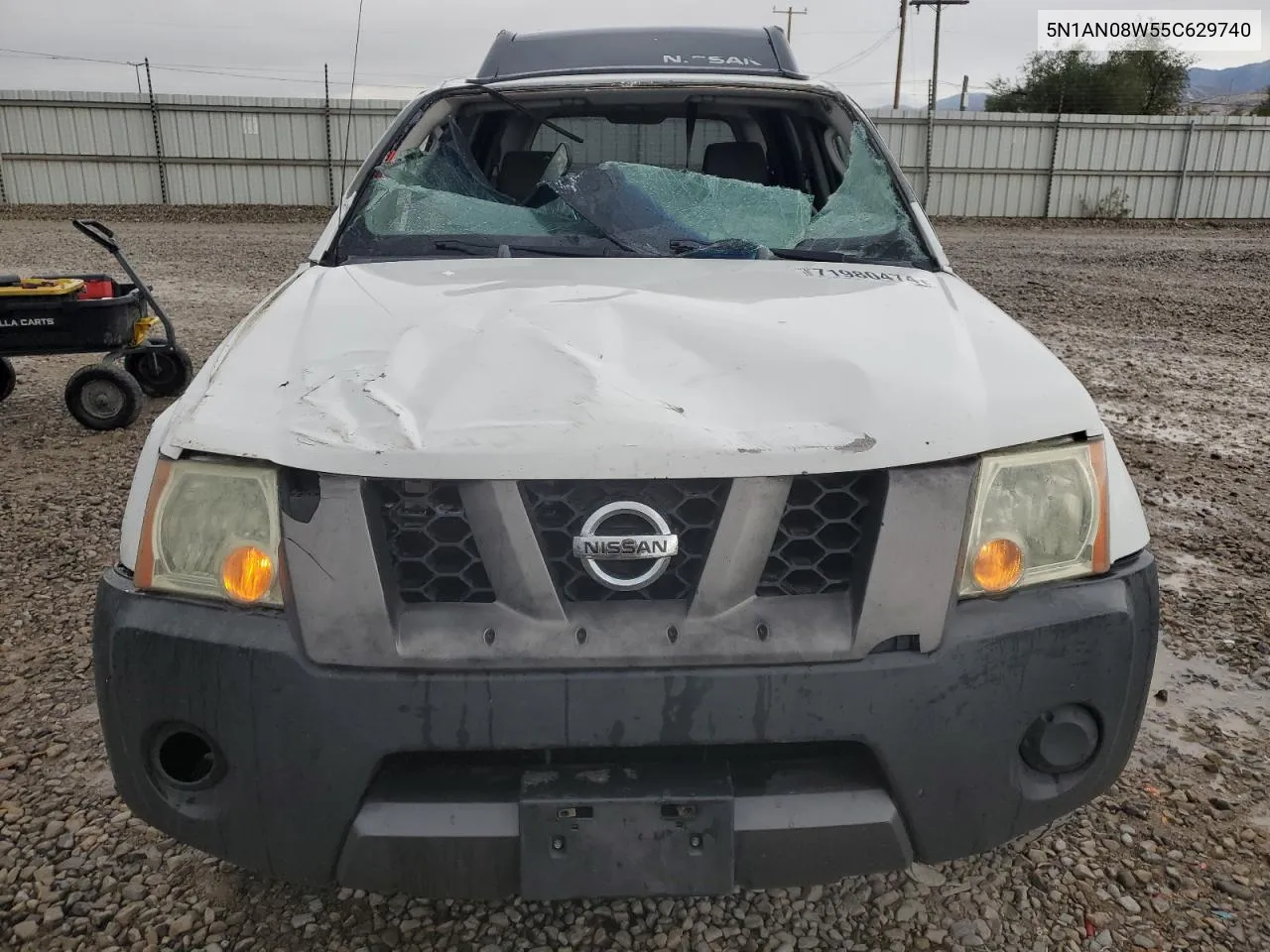 2005 Nissan Xterra Off Road VIN: 5N1AN08W55C629740 Lot: 71980474