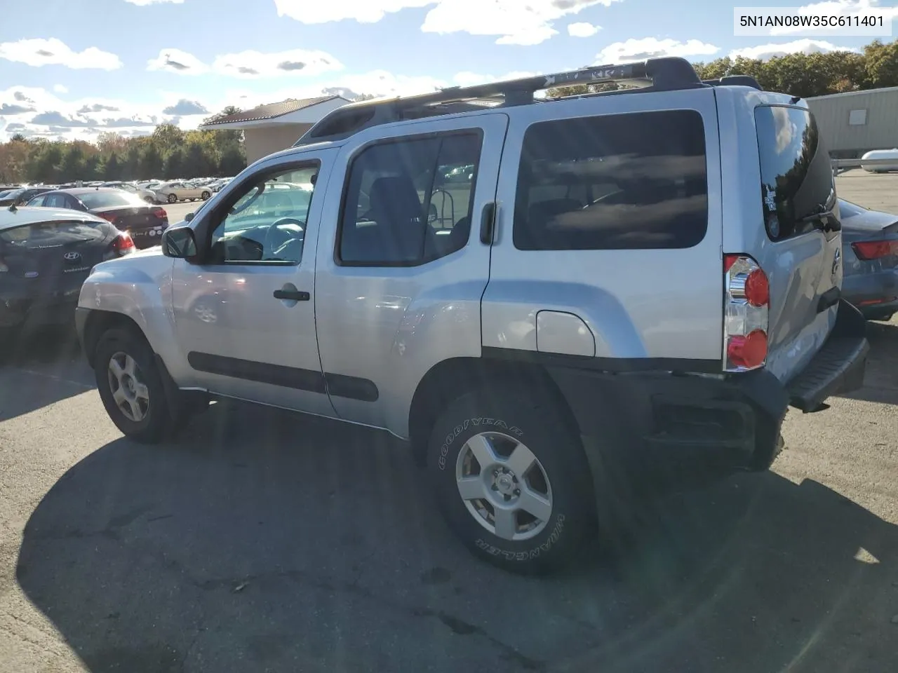 2005 Nissan Xterra Off Road VIN: 5N1AN08W35C611401 Lot: 72698004