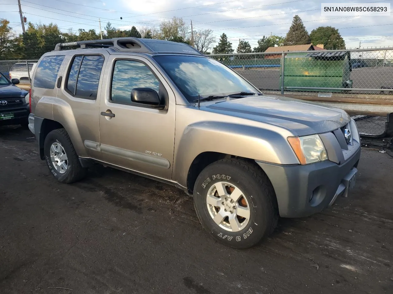 2005 Nissan Xterra Off Road VIN: 5N1AN08W85C658293 Lot: 73591914