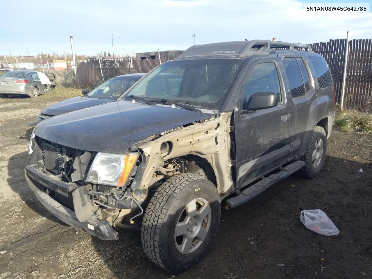 2005 Nissan Xterra Off Road VIN: 5N1AN08W45C642785 Lot: 74197634