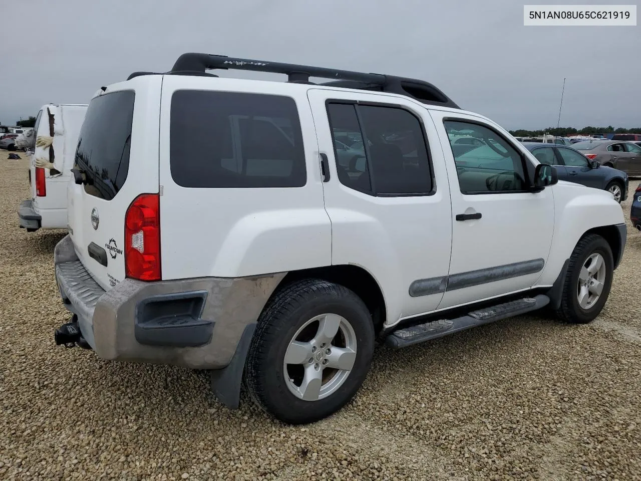 2005 Nissan Xterra Off Road VIN: 5N1AN08U65C621919 Lot: 74336264